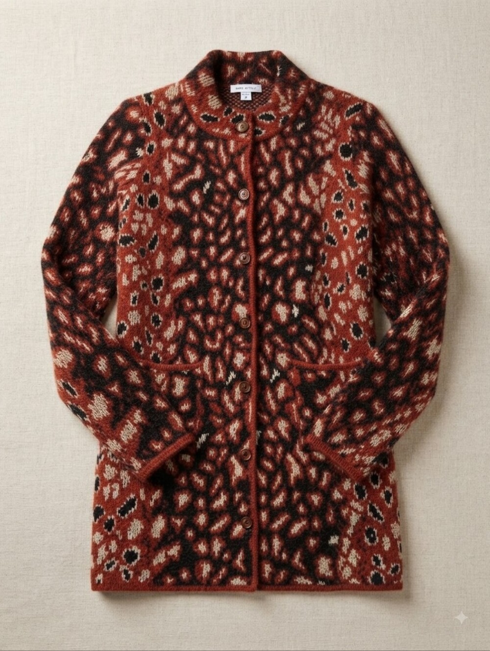 vintage gió & gió wool cardigan